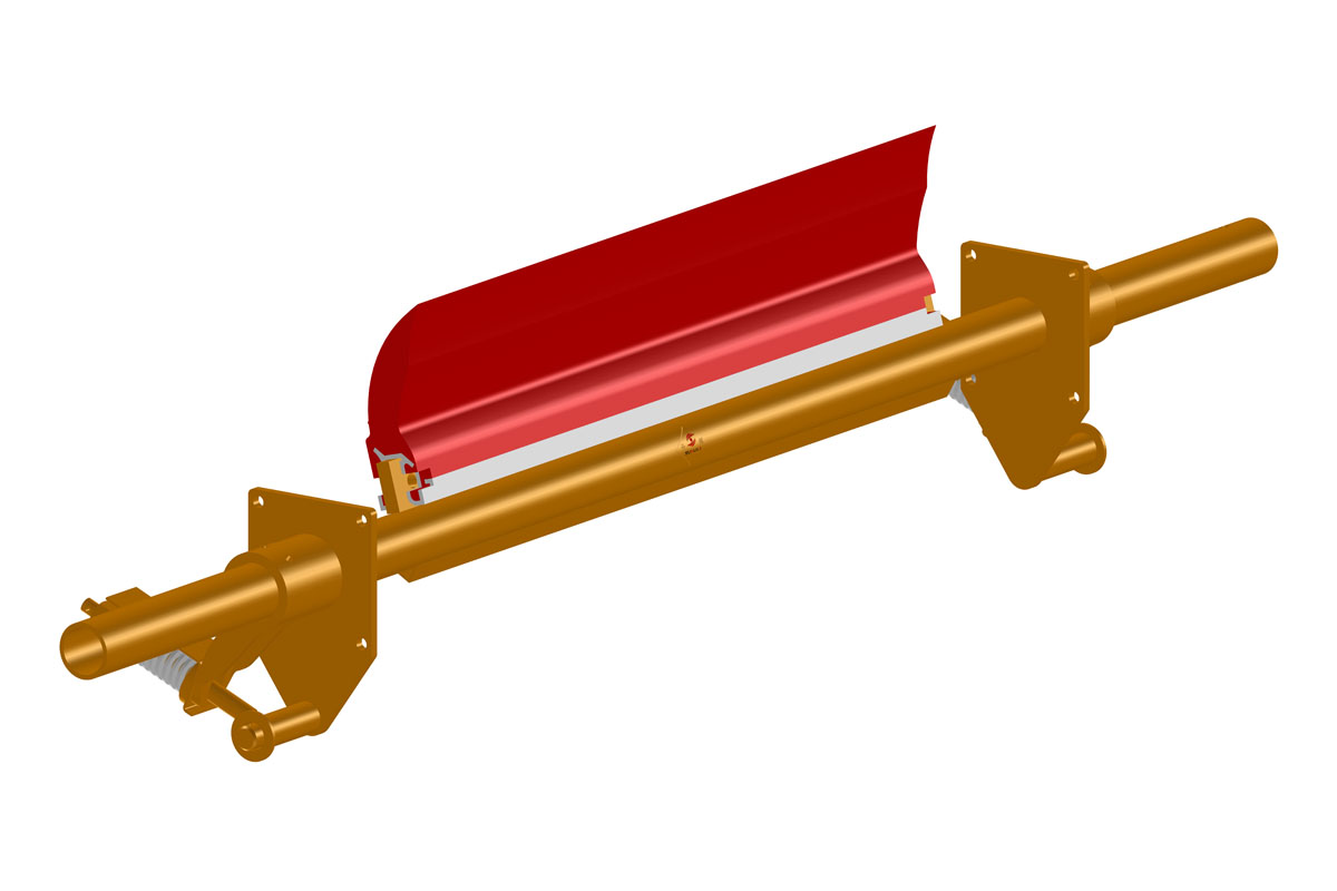 第一道H型重型聚氨酯清扫器SH-HJM
